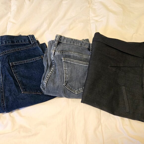 3 Korean Women’s Pants – Like New! (Bundle Deal, Size S) - Picture 2 of 10